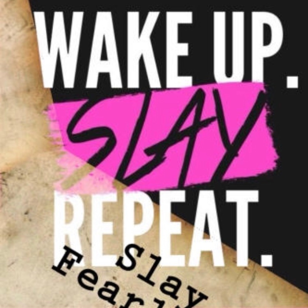 Wake Up Slay Repeat Writing Journal